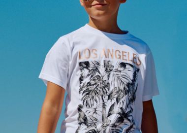 Μπλούζα με τύπωμα για αγόρι | ΛΕΥΚΟ - Energiers - 